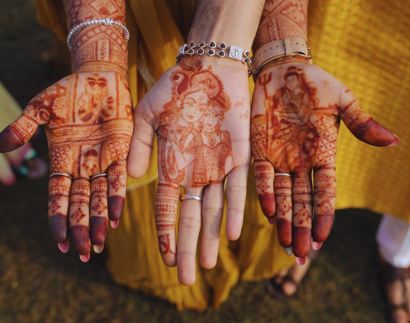 Party henna art